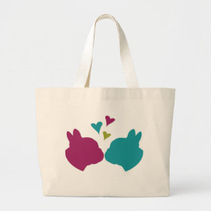 Franse Kiss Grote Tote Bag