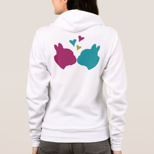 Franse Kiss Hoodie (Achterkant)