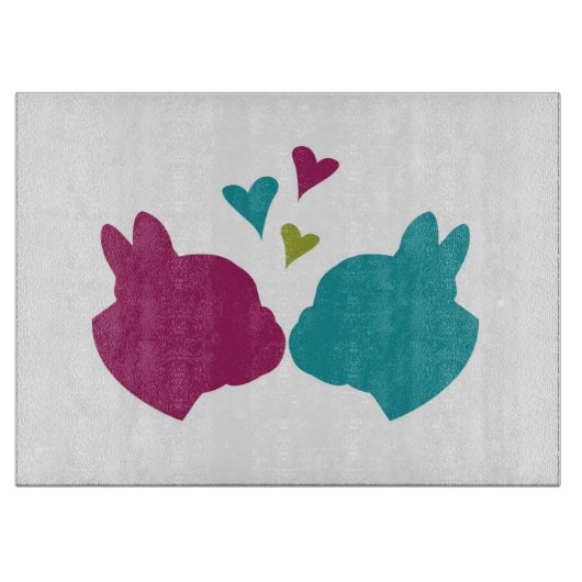 Franse Kiss Snijplank (Voorkant)