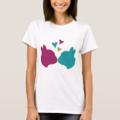 Franse Kiss T-shirt (Voorkant)