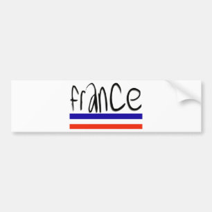 Franse kleuren! bumpersticker