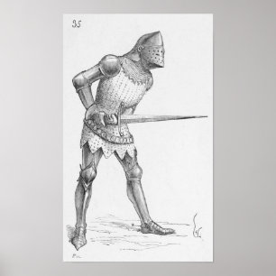 Franse Knight Poster