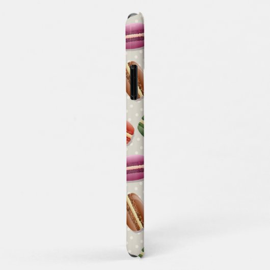 Franse koekjes, Macarons, Macaron Cookies, Stippen Case-Mate iPhone Case (Achterkant/rechts)