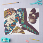 franse krant der nieuwe butterflies tissuepapier (Craft)