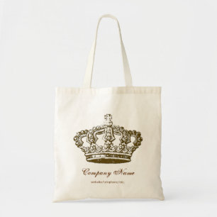 -Franse Kroon - Gepersonaliseerde Canvas tas