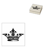  Franse kroon Rubberstempel (Gestempeld)