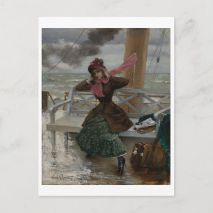 Franse kunst Feestdagenkaart