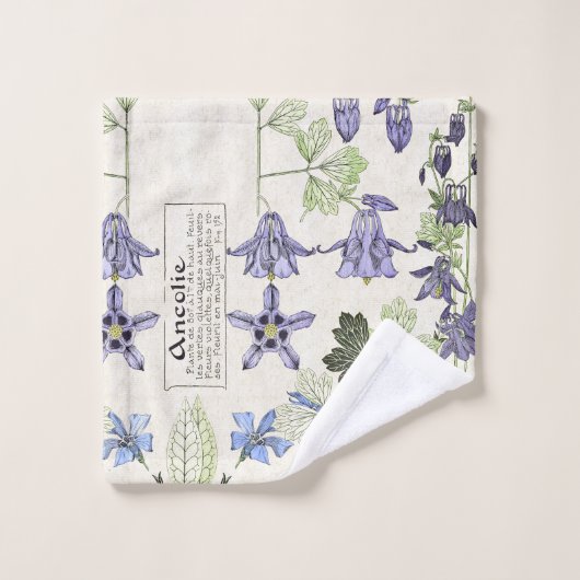 Franse  kunstgreep bad handdoek (Wasdoekje)