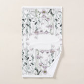 Franse kunstkeukenset bad handdoek (Handdoek)