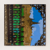 Franse kwartbalcony legpuzzel (Horizontaal)