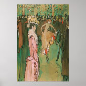 Franse kwartdansers poster (Voorkant)