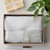 Franse Lady Decoupage Street Bakery Tissue Tissuepapier (Geschenk)