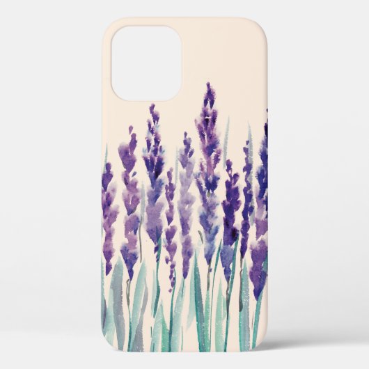 Franse lavanderwaterverf Case-Mate iPhone case (Achterkant)