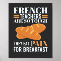 Franse leraren zijn zo hard dat ze pijn en schijn