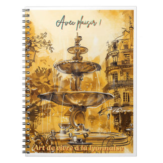 Franse levensstijl Lyon Notitieboek