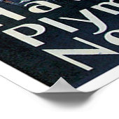 Franse lijn  scheepsreclame poster (Hoek)