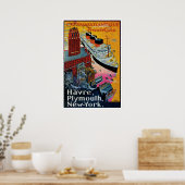 Franse lijn  scheepsreclame poster (Keuken)