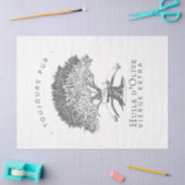 Franse  Logo olijfolie ontkoppeling Tissuepapier (Craft)