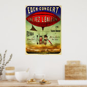 Franse luchthaven poster (Keuken)