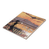  Franse luchtvaart Tegeltje (Zijkant)