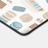 Franse Macaron Desk Mat (Hoek)