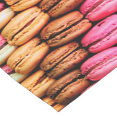 Franse macaron korte tafelloper (Hoek)