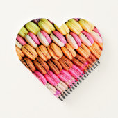 Franse macaron notitieboek (Achterkant)