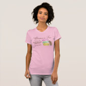Franse Macarons Bruidsfeest Afternoon Tea Feestje T-shirt (Voorkant volledig)