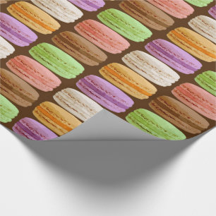 Franse Macarons - meerkleurige pastels Cadeaupapier