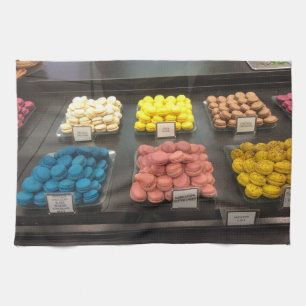 Franse Macarons Parijs, Frankrijk Theedoek