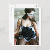 Franse Maid Painting 01 Briefkaart (Voorkant / Achterkant)