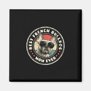 franse mam ooit retro franse bulldog lover eigenaa magneet