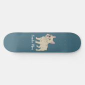 Franse mama skateboard (Horizontaal)