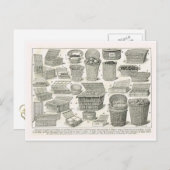  Franse manden Briefkaart (Voorkant / Achterkant)