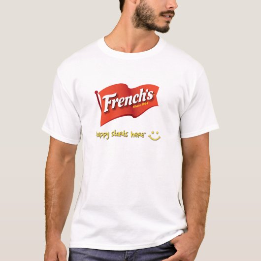 Franse Mannen Slapeveless Shirt (Voorkant)