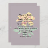 Franse Marigold Kaart (Voorkant / Achterkant)