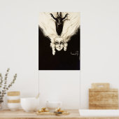 -Franse Marionette Hairstyle Poster (Keuken)