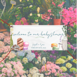 Franse markt - Grote Vinylwelkomstbanner Spandoek