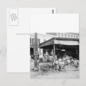 Franse markt, New Orleans, 1910 Briefkaart (Voorkant / Achterkant)