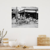Franse markt, New Orleans: 1910 Poster (Keuken)