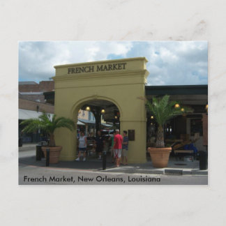 Franse Markt New Orleans Briefkaart