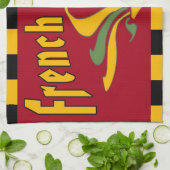 Franse markt, theedoek (Gevouwen)