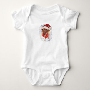 Franse Mastiff Kerstcadeaus voor hondenliefhebbers Romper