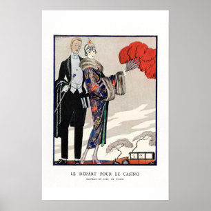 Franse Mode Art Poster