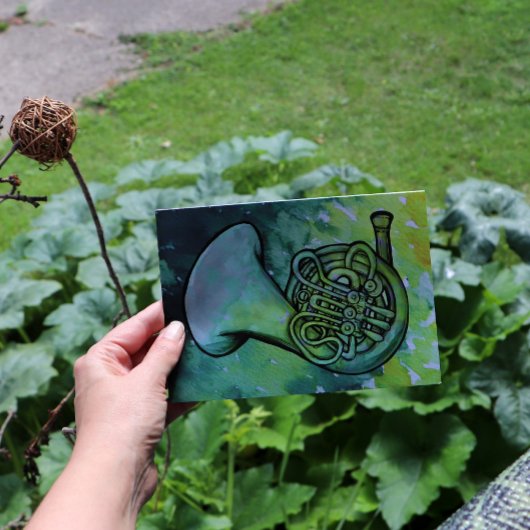 Franse muzieleraar Horn Band Kaart