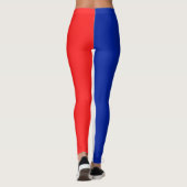 Franse nationale vlag leggings (Achterkant)
