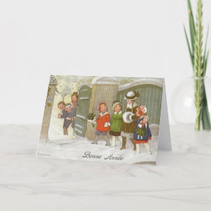  Franse nieuwjaarskaart Feestdagen Kaart