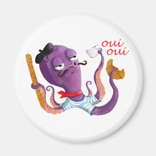 Franse octopus magneet