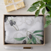 Franse  olijfolie Lijst ontkoppeling Tissuepapier (Geschenk)