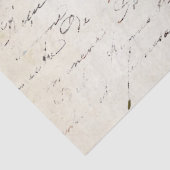 Franse ontlepagina Wilde bloem Tissuepapier (Detail)